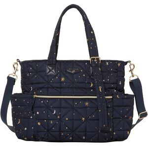 Twelve Little Starry Night Quilted Diaper Bag